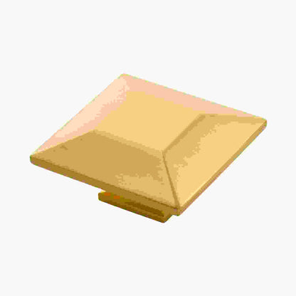 2-3/4 Inch Square Bijou Polly Square Knob