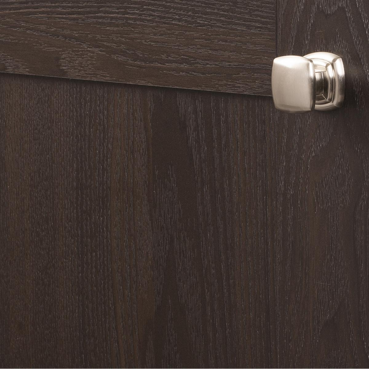 1-1/4 Inch Square Euro-Contemporary Knob