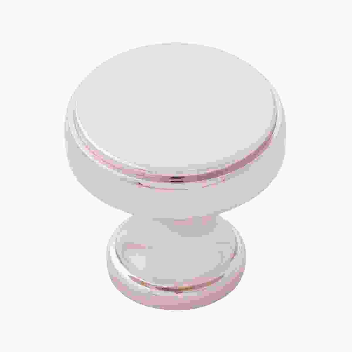 1-1/4 Inch Diameter Brownstone Round Knob