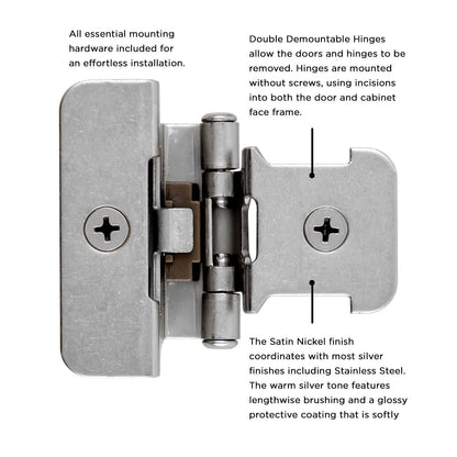 Double Demountable Hinge