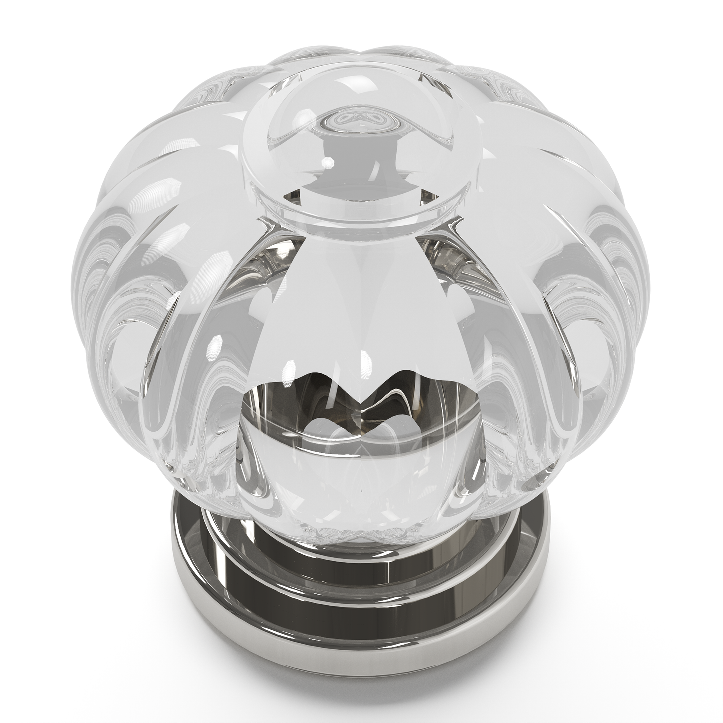 1-1/8 Inch Diameter Crystal Palace Knob