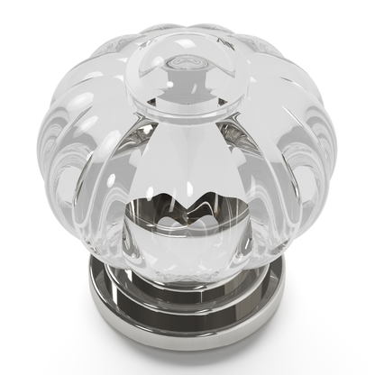 1-1/8 Inch Diameter Crystal Palace Knob