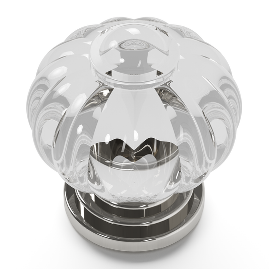 1-1/8 Inch Diameter Crystal Palace Knob