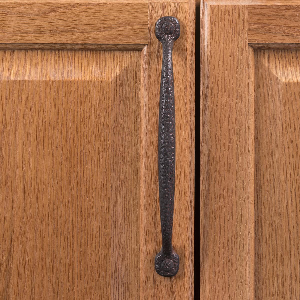 7-9/16 Inch (192mm) Refined Rustic Pull