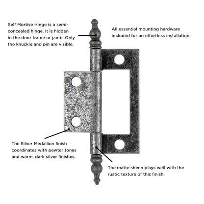 Self Mortise Hinge