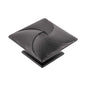 3-1/2 Inch Square Bijou Tempest Square Knob
