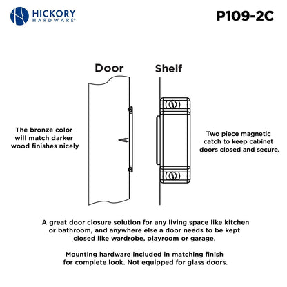 1-7/16 Inch Center to Center Catches