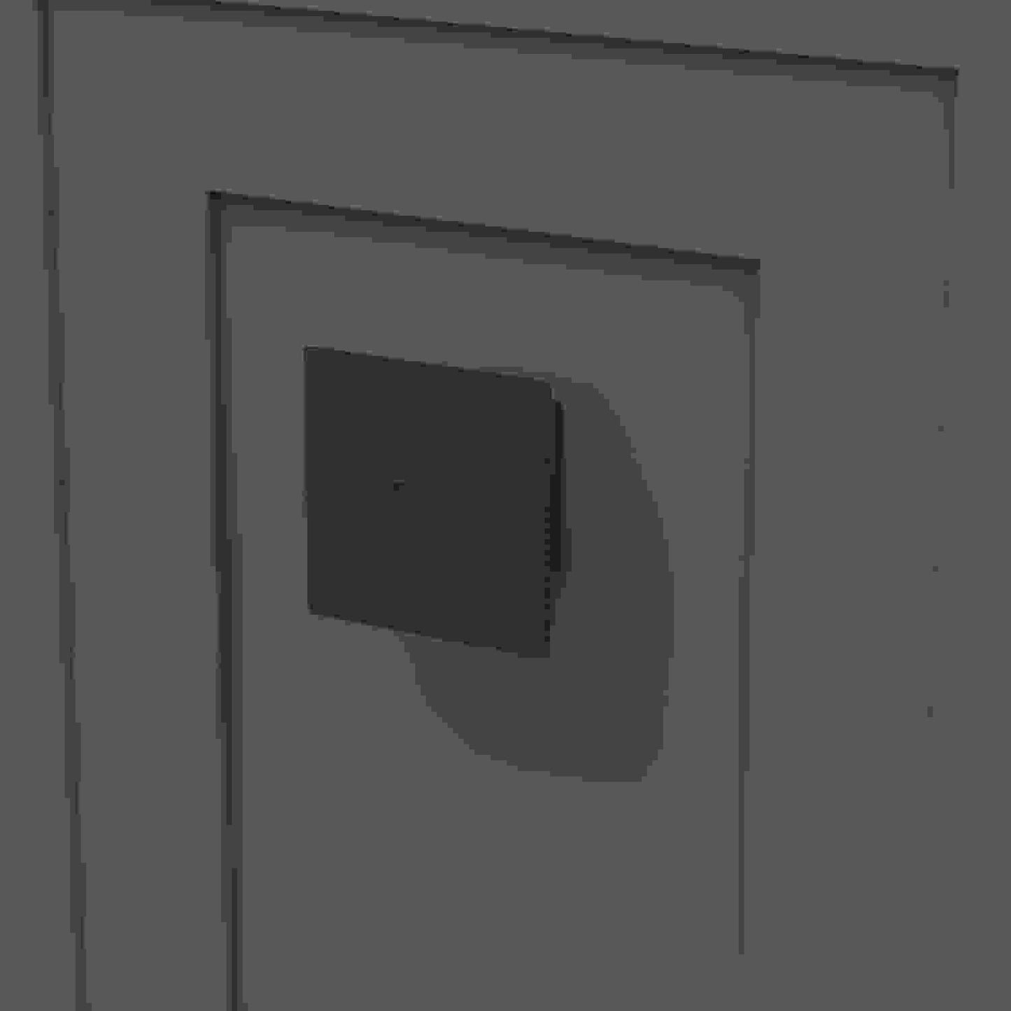 3-1/2 Inch Square Bijou Tempest Square Knob