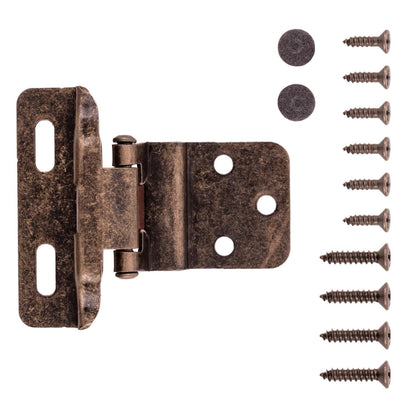 Self-Closing Semi-Concealed Hinge