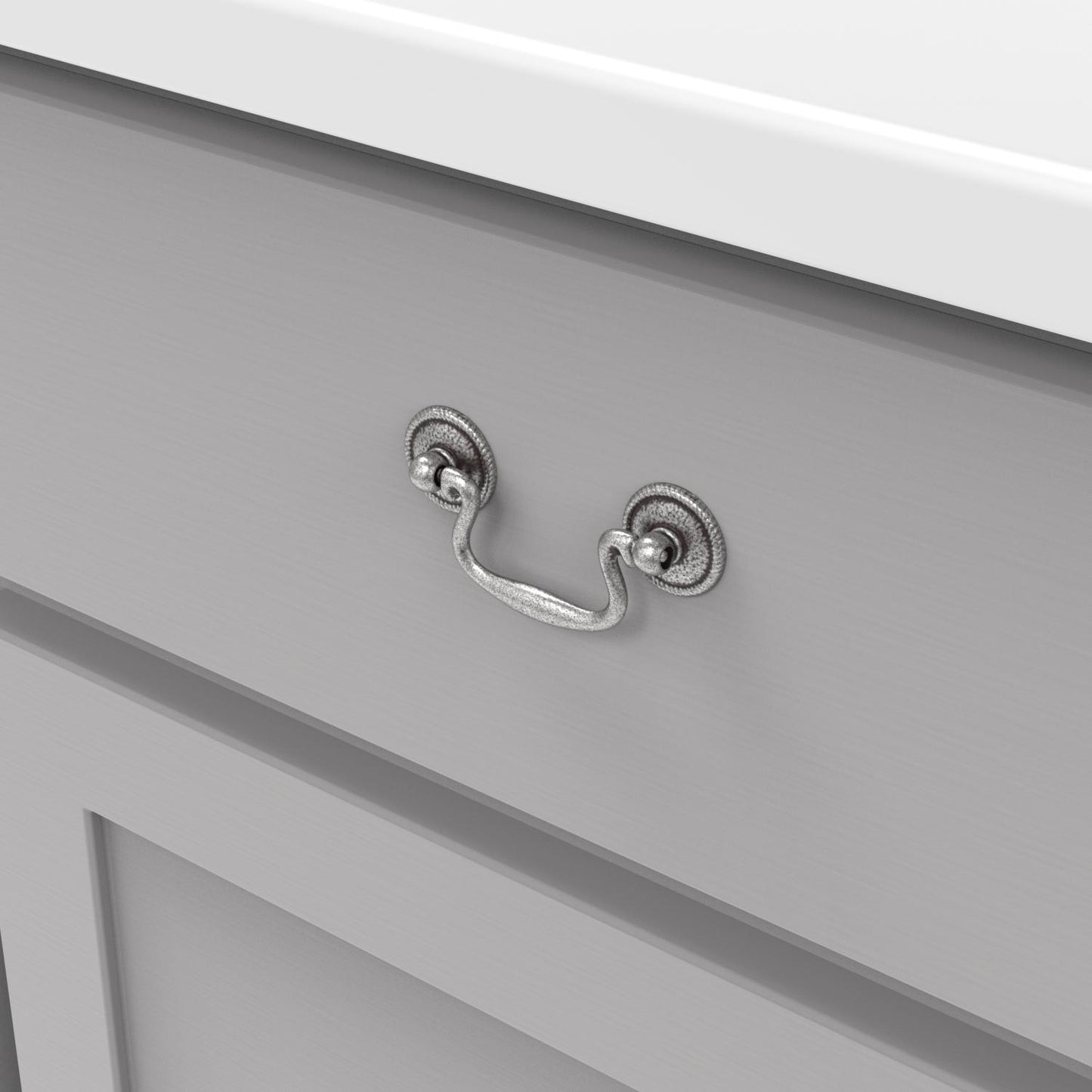 2-1/2 Inch Center to Center Manor House Rosette