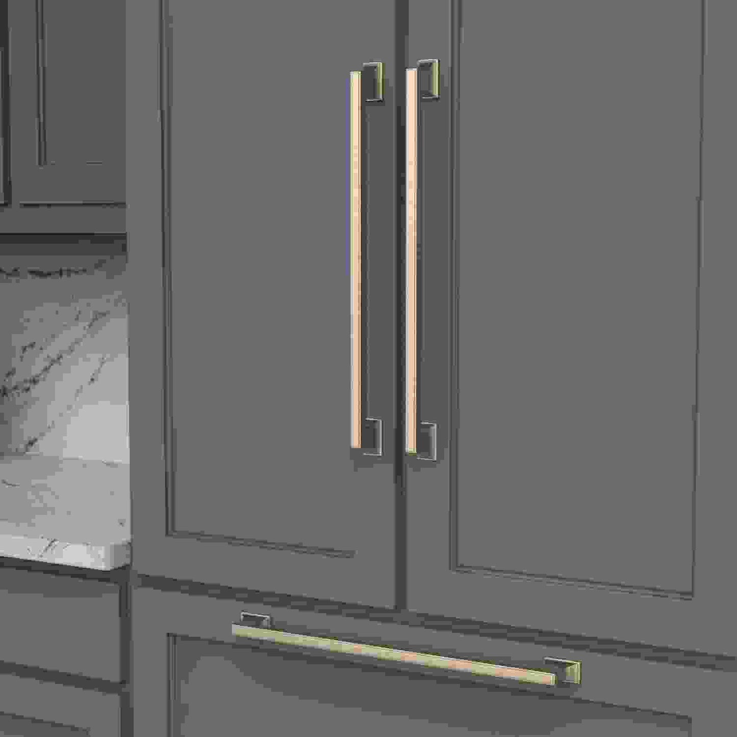 18 Inch Center to Center Brownstone Appliance Pull