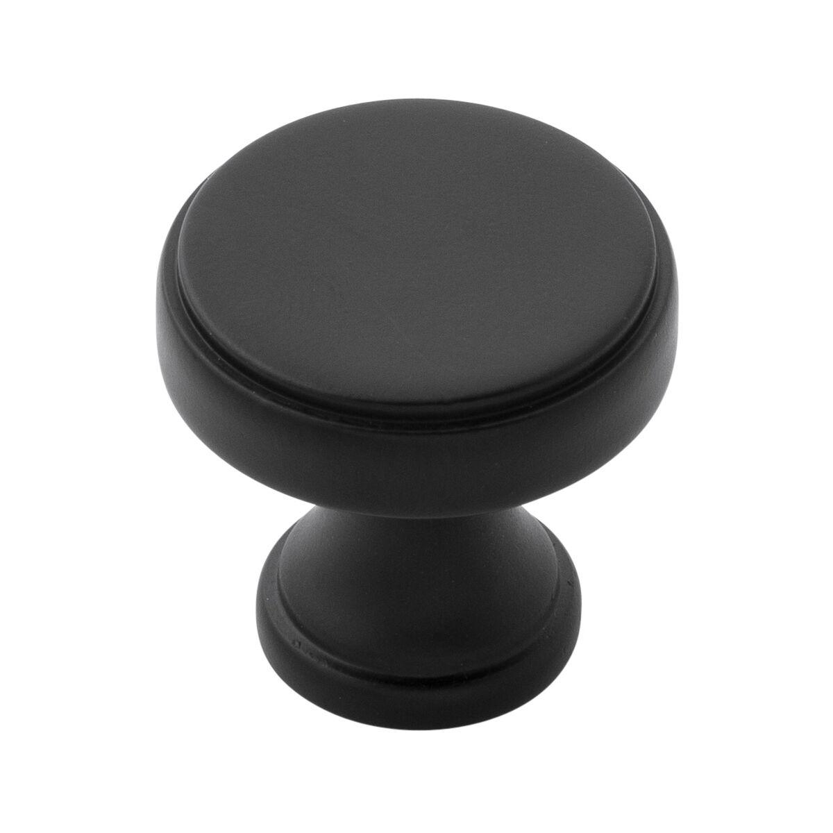 1-1/4 Inch Diameter Brownstone Round Knob