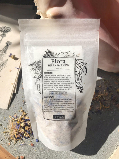 Herb + Salt Soak - Flora