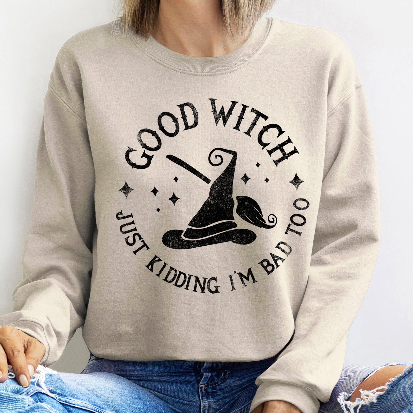 Good Witch Halloween Sweatshirt
