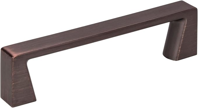 96 mm Center-to-Center Satin Nickel Square Boswell Cabinet Pull