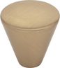 1" Diameter Satin Nickel Conical Sedona Cabinet Knob