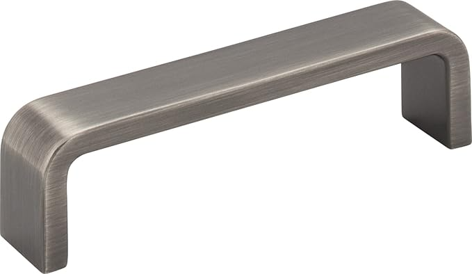 3" Center-to-Center Satin Nickel Square Asher Cabinet Pull