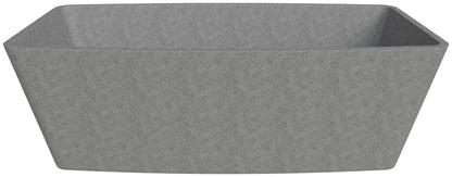 ALFI brand  ABCO71TUB 71" Solid Concrete Rectangular Freestanding Bathtub