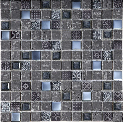 Imperium Graphite Mosaic 1x1
