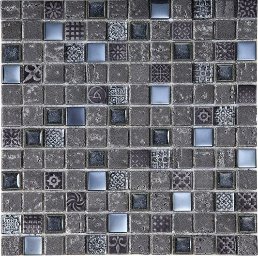 Imperium Graphite Mosaic 1x1