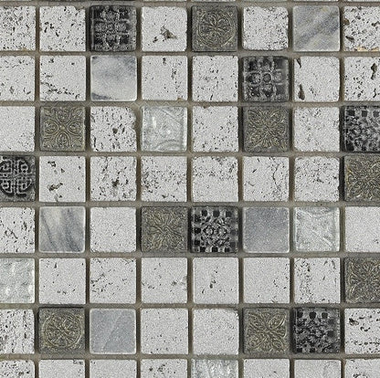 Imperium Silver Mosaic 1x1