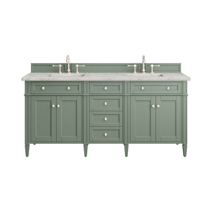 Brittany 72" Double Vanity Cabinet