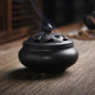 7-Color Retro Ceramic Incense Coil Burner Decoration