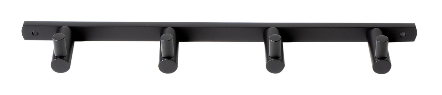 ALFI brand AB9528 Wall Mounted 4 Prong Robe / Towel Hook