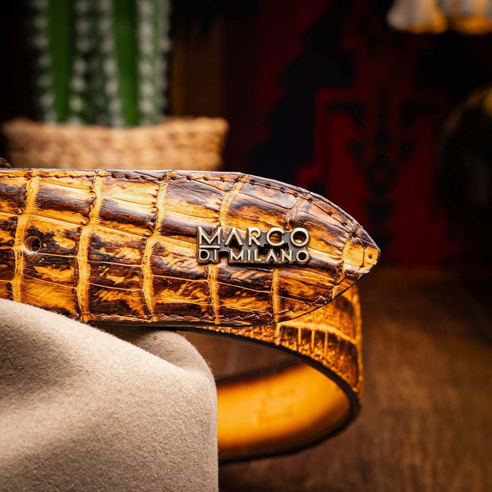 Iowa Belt Mustard / Brown