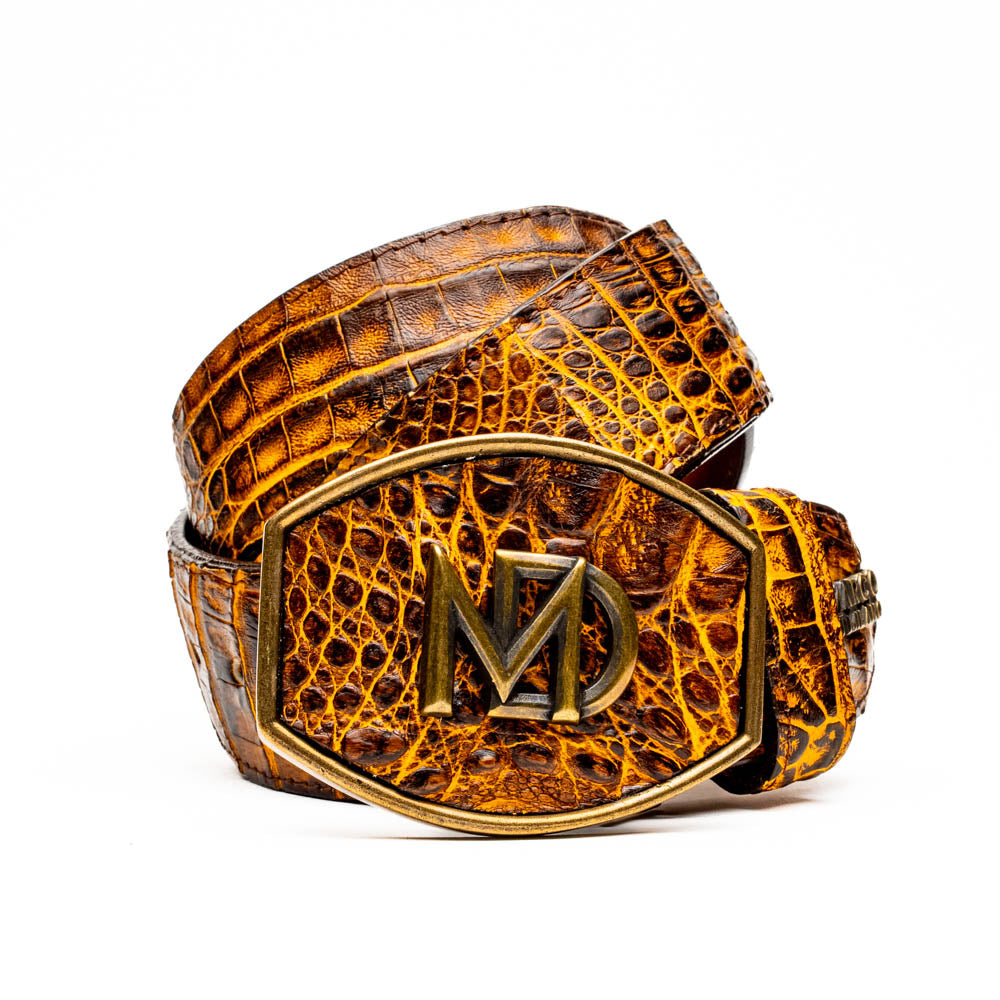 Iowa Belt Mustard / Brown