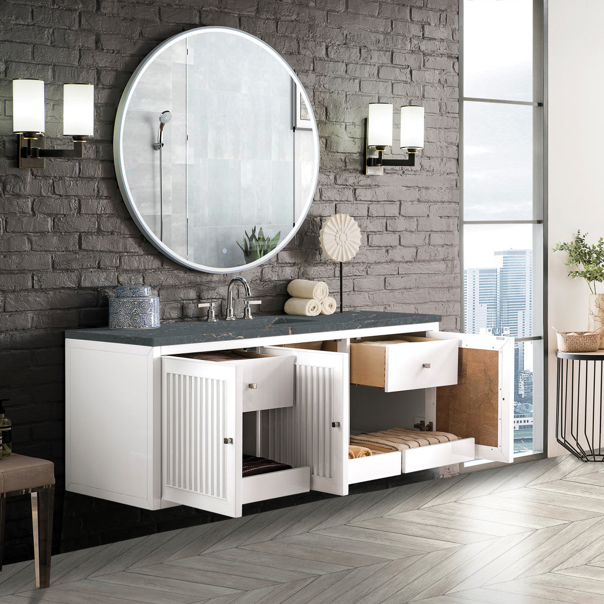 Athens 60" Single Vanity Cabinet