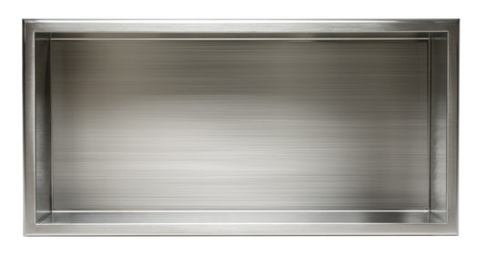 ALFI brand ABN2412 24 x 12  Horizontal Single Shelf Bath Shower Niche