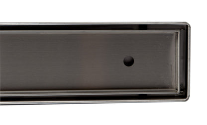 ALFI brand ABLD47A ABLD47A 47" Stainless Steel Linear Shower Drain with No Cover