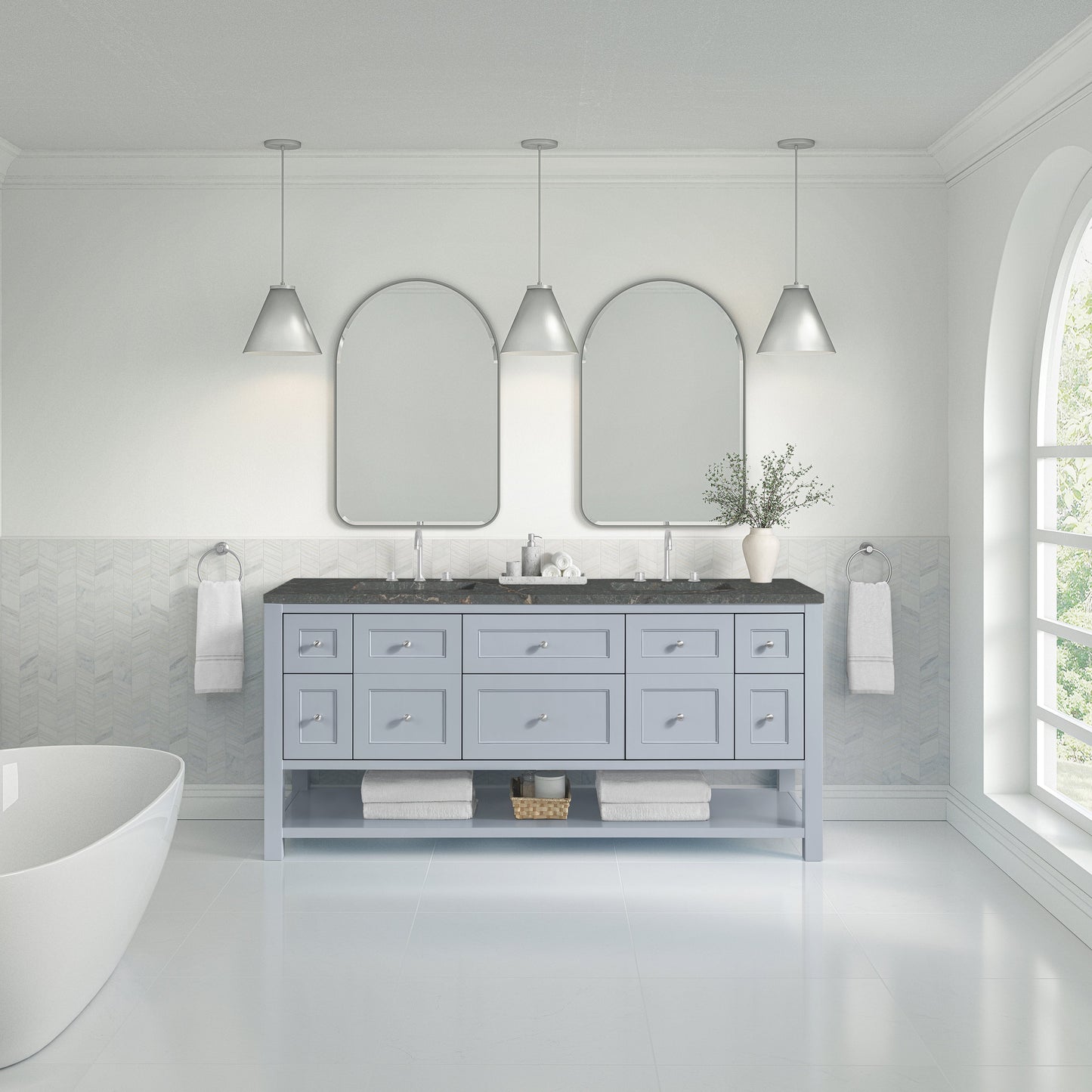 Breckenridge 72" Double Vanity