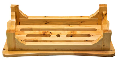 ALFI brand  AB4408 24" Wooden Stool for your Wooden Tub