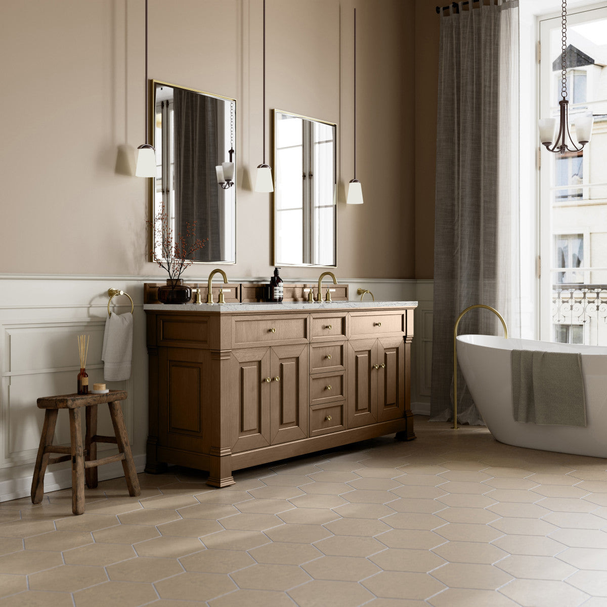 Brookfield 72" Double Vanity