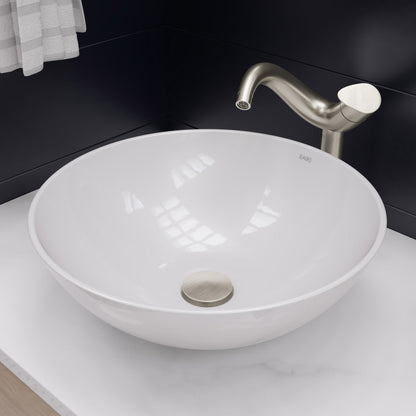 ALFI brand AB1570 Tall Wave Single Lever Bathroom Faucet