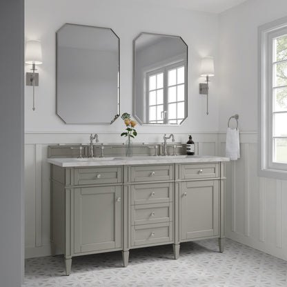 Brittany 60" Double Vanity Cabinet