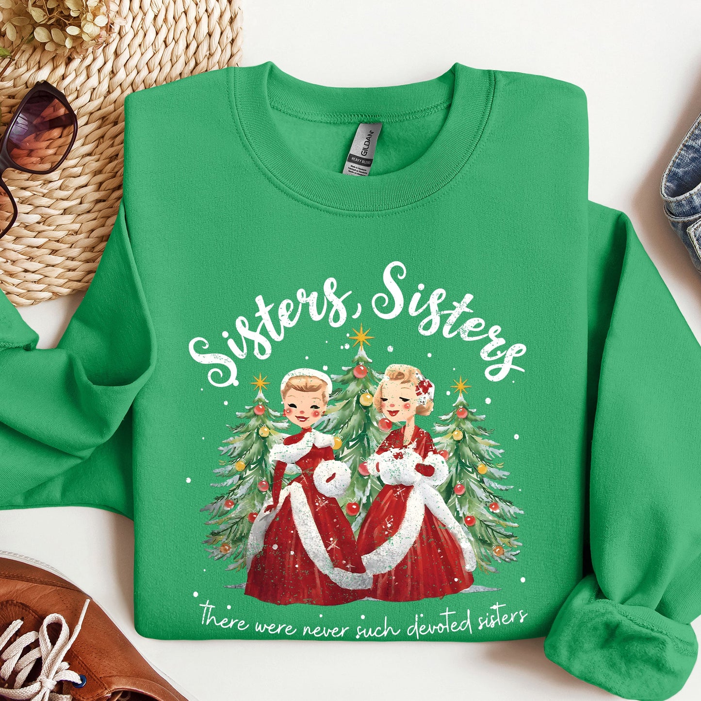 Sisters, White Christmas, Movie, Sweatshirt, Classic, Musical