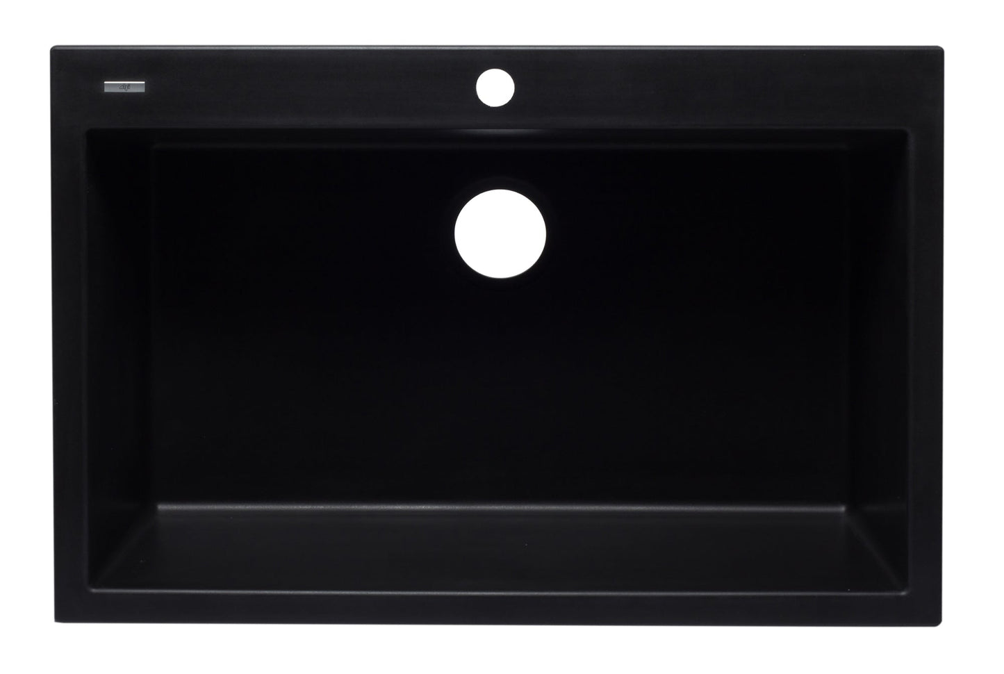ALFI brand AB3322DI 33" Single Bowl Drop In Granite Composite Kitchen Sink