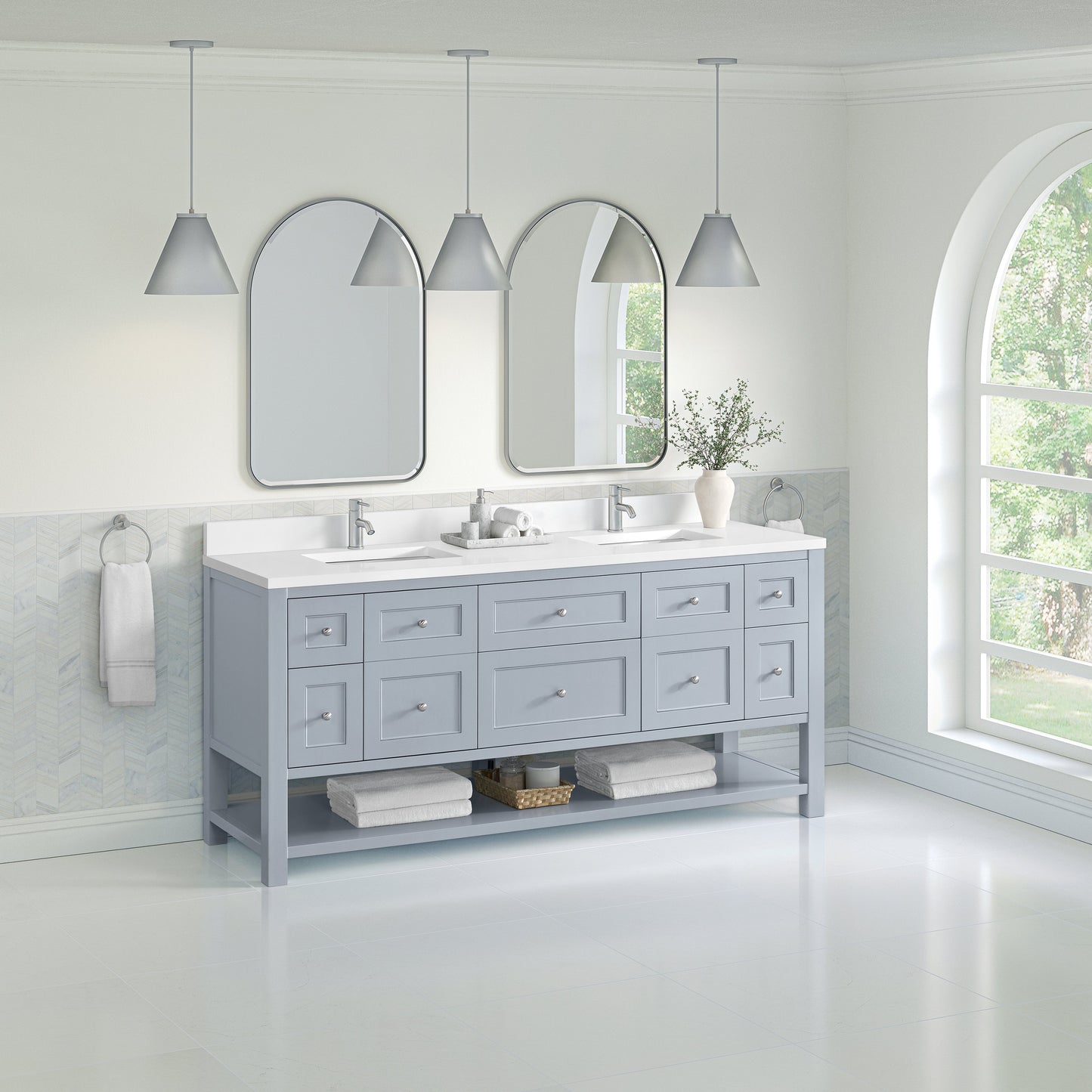 Breckenridge 72" Double Vanity