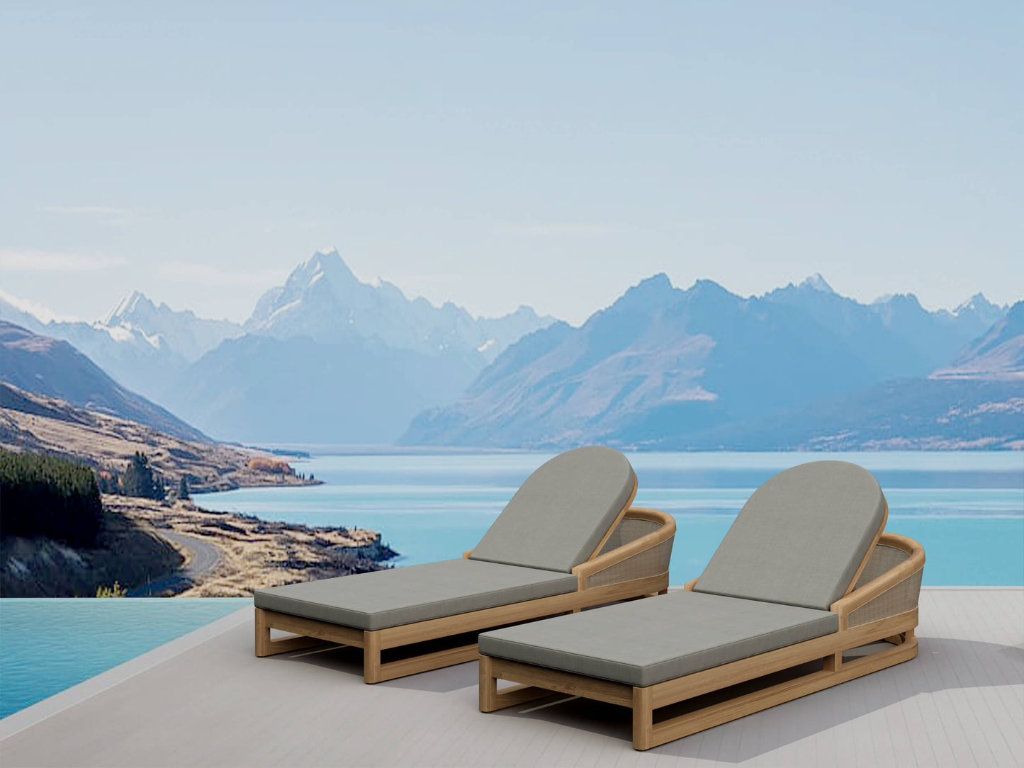 Replacement Cushion Set-339 Catania Sun Lounger Set