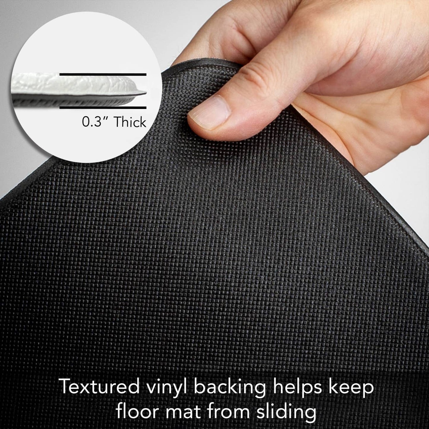 Isla Mona Coastal Decorative Vinyl Comfort Floor Mat