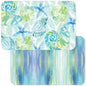 Isla Mona Coastal Reversible Rectangular Plastic Placemat