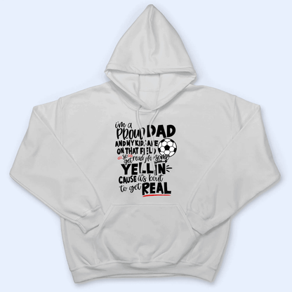 It's About To Get Real - Baseball/Softball - Personalized Custom T Shirt - Gift for Grandma/Nana/Mimi, Mom, Wife, Grandparent