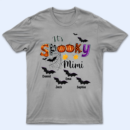 It's Spooky Grandma - Personalized Custom T Shirt - Birthday, Loving, Funny Gift for Grandma/Nana/Mimi, Mom, Wife, Grandparent