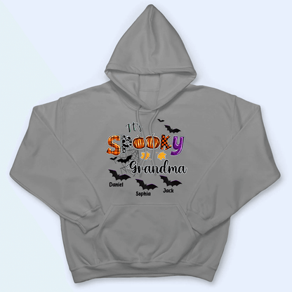 It's Spooky Grandma - Personalized Custom T Shirt - Birthday, Loving, Funny Gift for Grandma/Nana/Mimi, Mom, Wife, Grandparent
