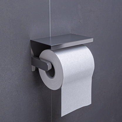 AlFI brand ABTP66 Toilet Paper Holder with Shelf