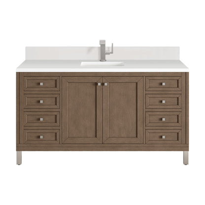 Chicago 60" Single Vanity Cabinet