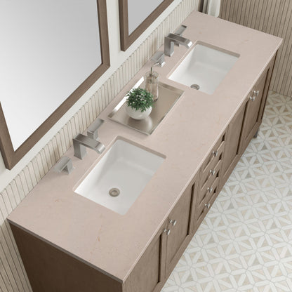 Chicago 72" Double Vanity Cabinet